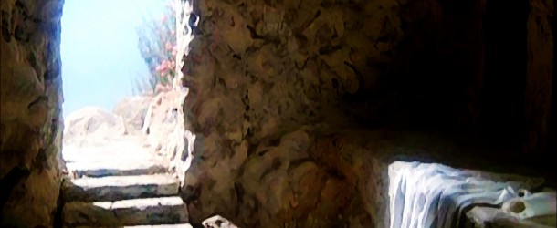 Jesus sozinho na ressurreição