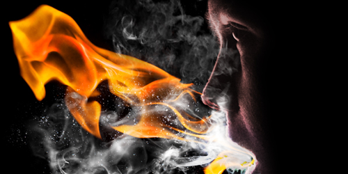 A língua é um fogo